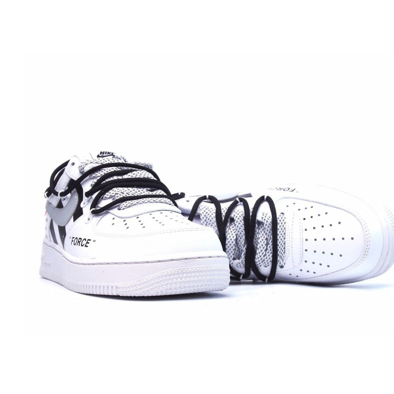 Παπούτσι - Nike Air Force 1 07 Low White Black Silver