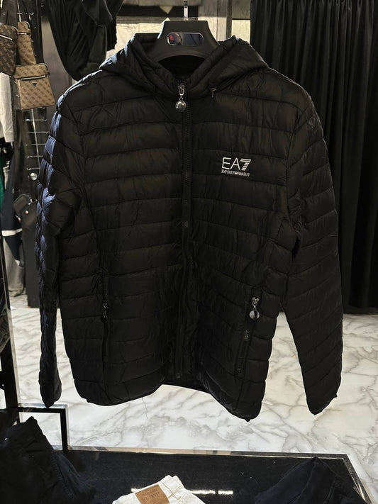 ΜΠΟΥΦΑΝ JACKET - ARMANI BLACK/SILVER